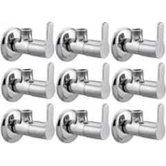 Senkiddpro Marc Stainless Steel Chrome Finish Wall Mounted Angle Cock (Pack of 9)