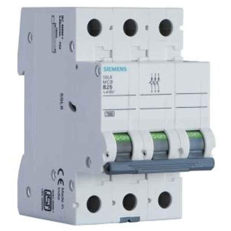 Siemens 5SL43047RC 4 A Three Pole MCB
