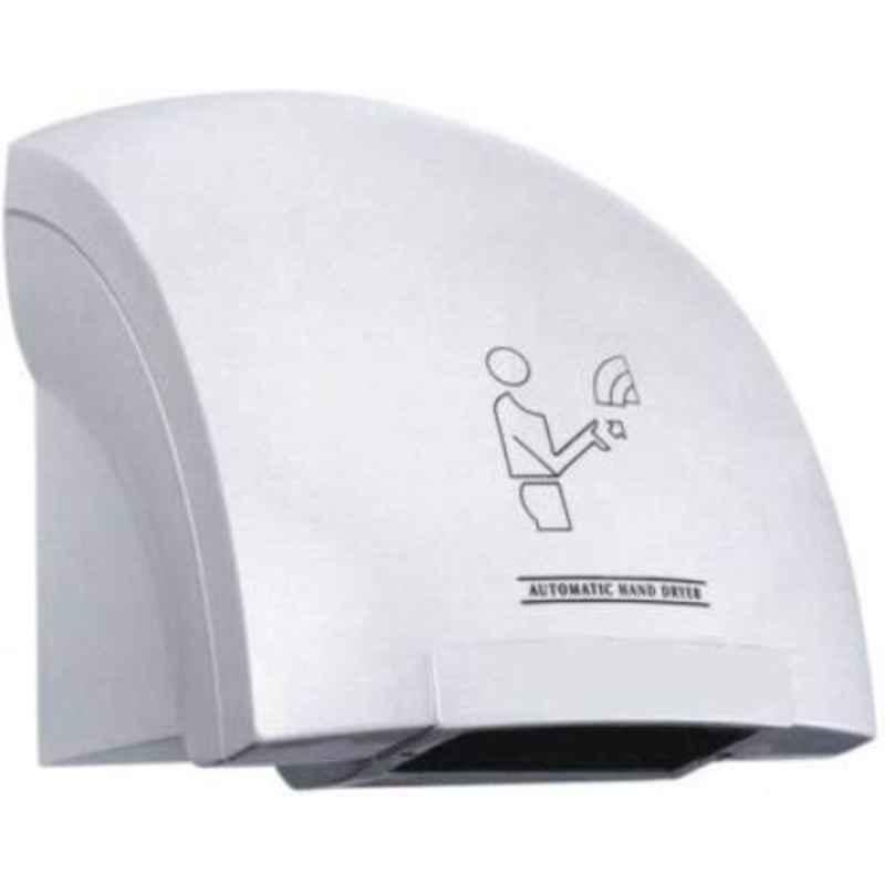 Prestige 1800W ABS Plastic White Crescent Wall Mounting Hand Dryer Machine