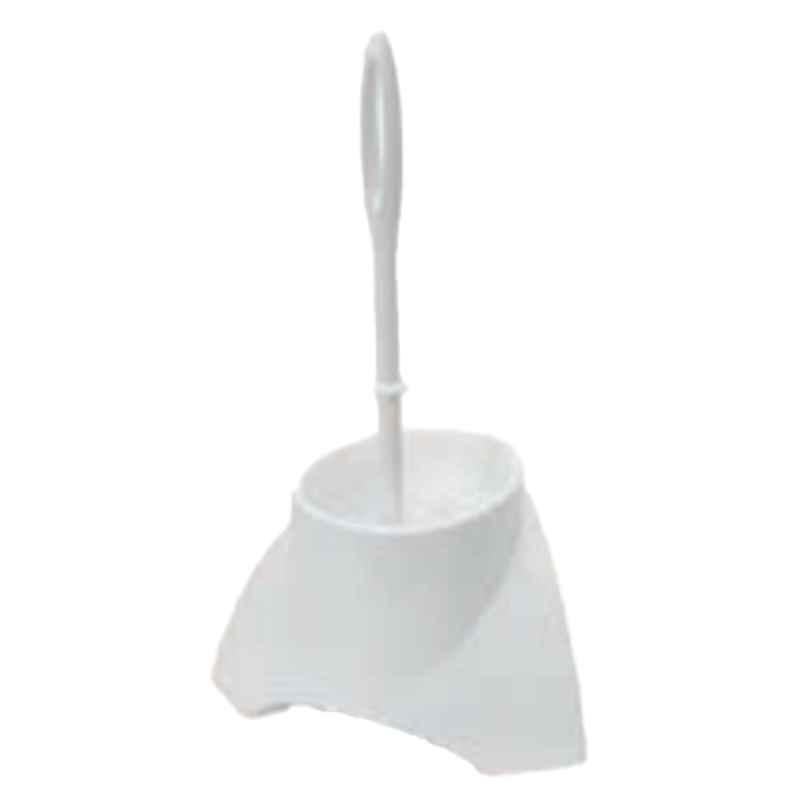 Coronet 38 mm Plastic White Delta Toilet Brush Set, 1617825