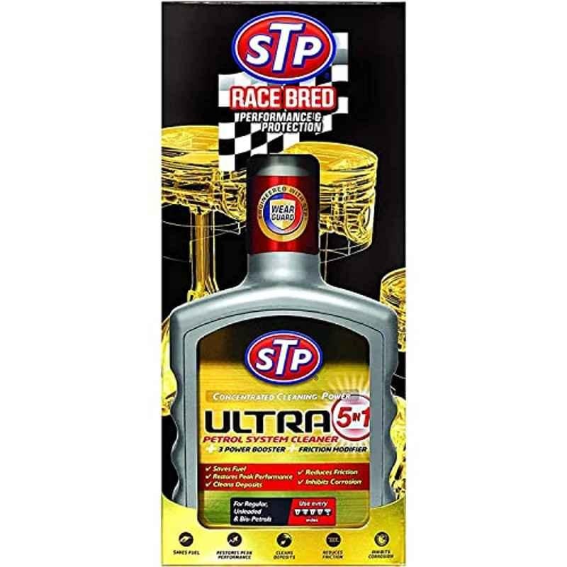 STP 400ml Ultra 5 In 1 Concentrated Cleaning Power Petrol System Cleaner, ACAD249500PF179