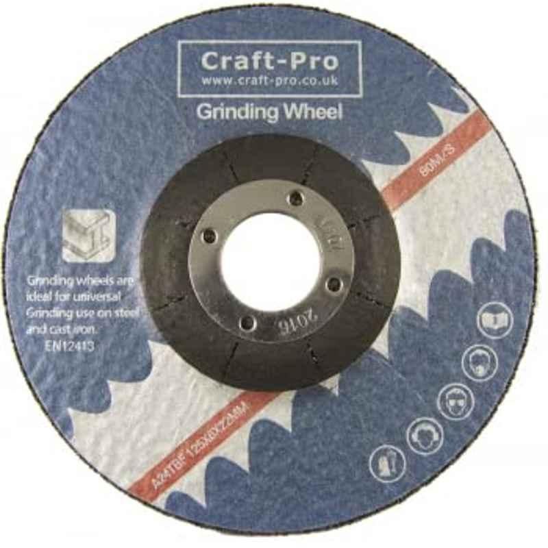 Craft Depressed Centre Grinding Wheel (25, 100x6x16mm)