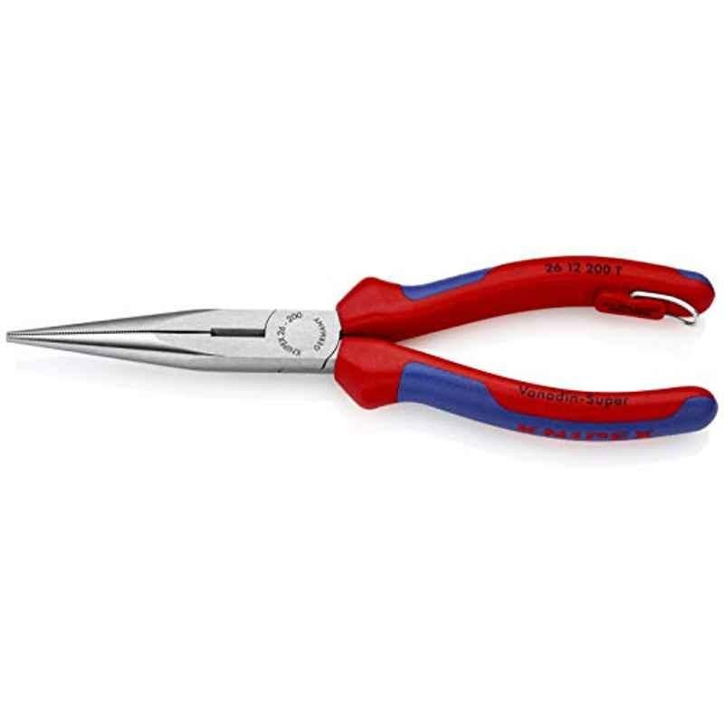 Knipex Snipe Nose Side Cutting Pliers (Stork Beak Pliers) (200 mm) 26 12 200 T