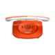 I Kall K101 Orange Multimedia Mobile with Charging Dock Cum Bluetooth Speaker