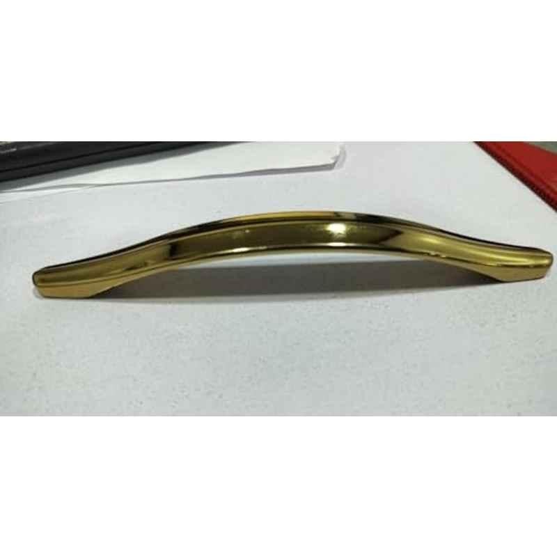 Plantex 160mm Zinc Gold PVD Finish Pull Cabinet Handle for Home & Office, APS-PH-103-GOLD-160MM-PK3 (Pack of 3)
