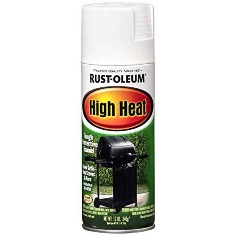 Rust-Oleum High Heat 1oz White 7751830 Enamel Spray Paint