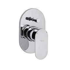 Jaquar Opal Prime White Matt Single Lever Exposed Part Kit of Hi-Flow Diverter, OPP-WHM-15079PM