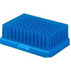 Tarsons 13mm Reinforced Polypropylene 96 Places Test Tube Peg Rack, 205060
