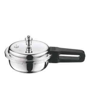 Vinod Platinum Mini Triply Stainless Steel Induction Friendly Pressure Cooker, PTMN (Pack of 3)