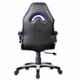 Caddy 558.8x482.6x1016mm Multicolour Leather Gaming Ergonomic Chair with Headrest, MISG3