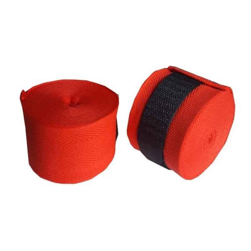 Forgesy 108 inch Cotton Red Inner Boxing Gloves for Men & Women, GSS073