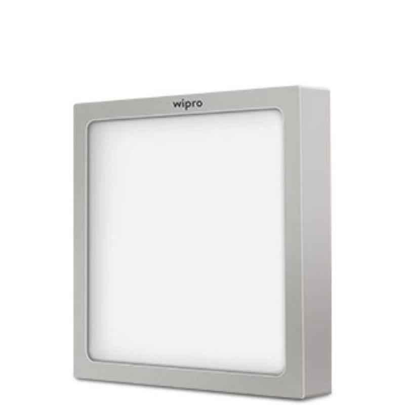 Wipro Garnet 18W Cool Day White Square Trimless Surface LED Panel Light, D651865