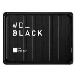 WD P10 Game Drive 4TB Black Portable External Hard Drive, WDBA3A0040BBK-WESN