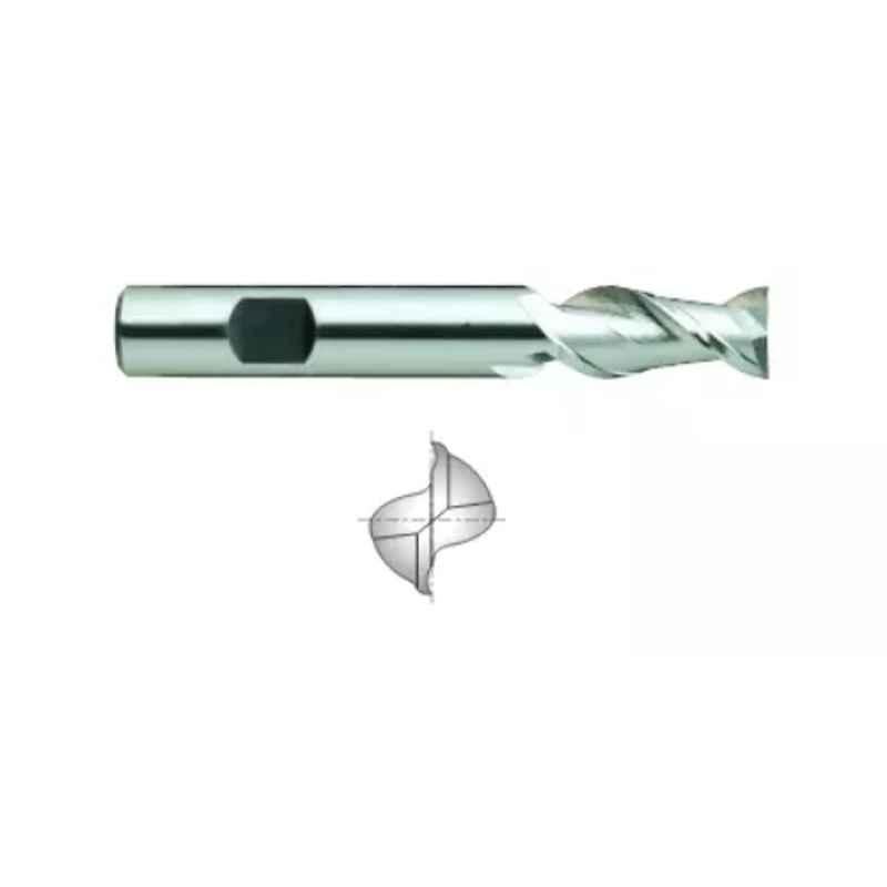YG-1 10mm HSSCO8 2 Flutes End Mill, E2464080, Overall Length: 69mm & Cutting Diameter: 8 mm