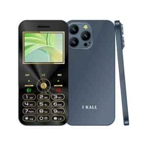 I Kall A2 2.8 inch 2200mAh Blue Dual Sim Keypad Phone with 64GB Expandable Storage