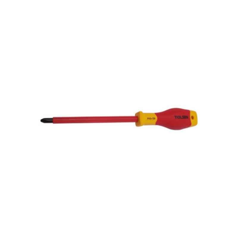 Tolsen 80mm Red Screwdriver, 30401