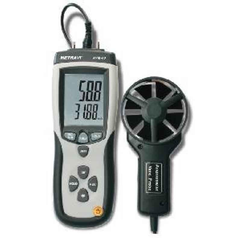 Metravi AVM-09 Digital Thermo Anemometer Cum Pressure Meter 0.40 to 30 m/s