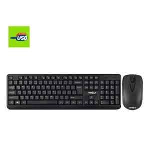 Frontech Black Wireless Keyboard & Mouse Combo, FT-1603