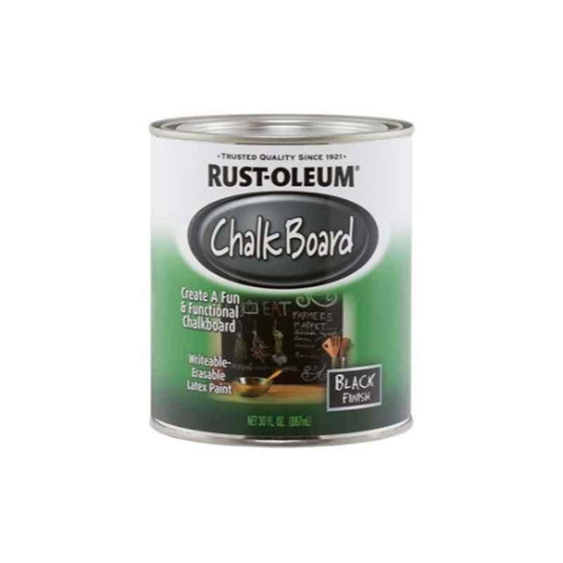 Rust-Oleum 887ml Black Chalk Board Paint, 206540