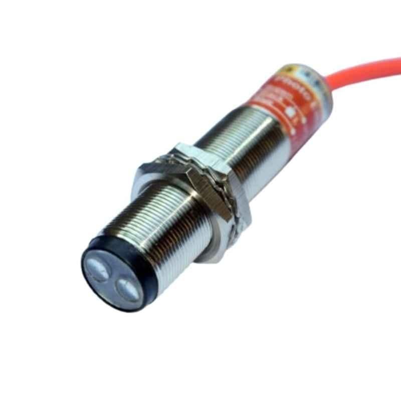 Universal Seal 300mAmp M18 PNP-NO Diffuse Photoelectric Sensor with 400mm Sensing Distance, USP24451055