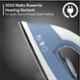Crompton Brio 1000W Sky Blue & White Dry Iron with Weilburger Non Stick Coating