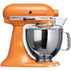 Kitchenaid Artisan Design 300W 4.8L Tangerine Tilt Head Stand Mixer, 5KSM150PSDTG