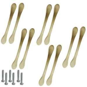 Atom 548 4 inch Brass Antique Finish Zinc Cabinet Pull Handle (Pack of 10)
