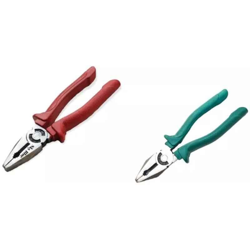 Sky Blue 2 Pcs 7.8 inch Lineman Plier Combo, SBE_PLIER_COMBO_MOD_00353