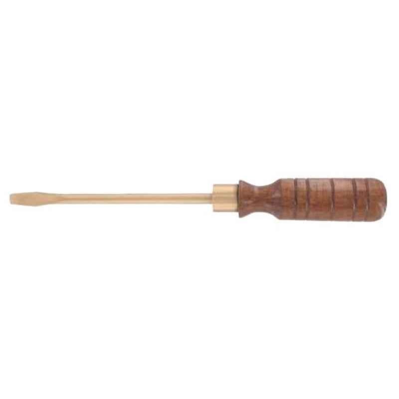 Facom 10.0mm Copper Beryllium Alloy Non Sparking Screwdriver for Slotted Head, AN10X300SR