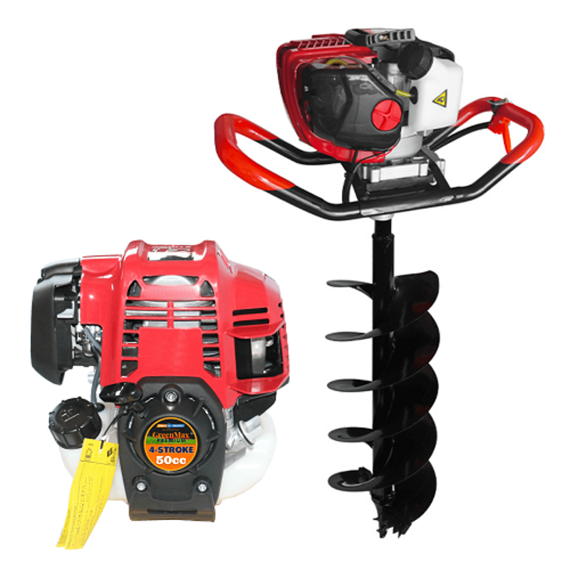 Greenleaf 50cc 4 Stroke Petrol Earth Auger without Bit, EA-4ST-50