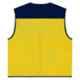Superb Uniforms Cotton Navy & Yellow Safety Jacket, SUWVJ/NY/01, Size: S