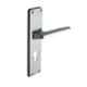 Godrej NEH 15 240mm 2C Satin Steel Door Handle with Lock Set, 5983