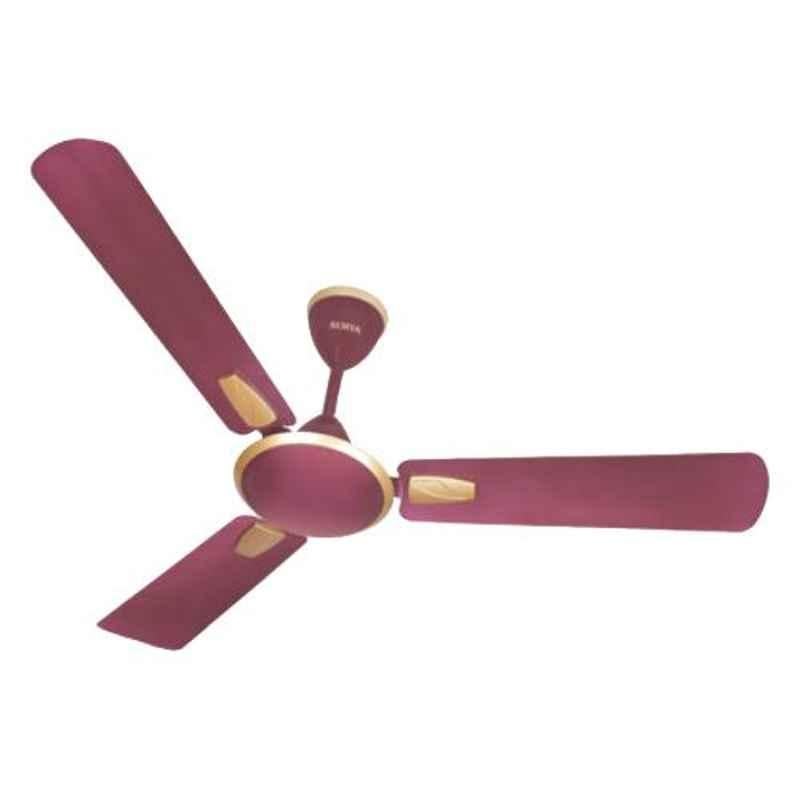 Surya Auris-SX 74W Burgundy Premium Ceiling Fan, Sweep: 1400 mm