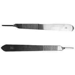 Forgesy 2 Pcs Stainless Steel Surgical Scalpel Handle Set, FORGESY264