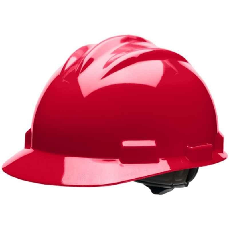 Bullard S61 HDPE Red Half Brim Helmet