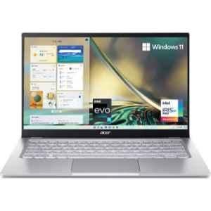 Acer SF314-512 Swift 3 Thin & Light Pure Silver Laptop with Intel Core i5 12th Gen 1240P 8GB/512GB SSD/Windows 11 Home & 14 inch Display, NX.K0FSI.002