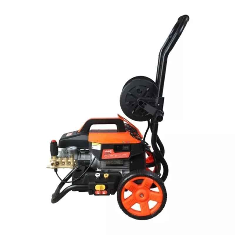 Shakti Technology S-2.5kw 180bar 10lpm 2500W Orange & Black Semi Commercial High Pressure Washer with Pressure Control Feature