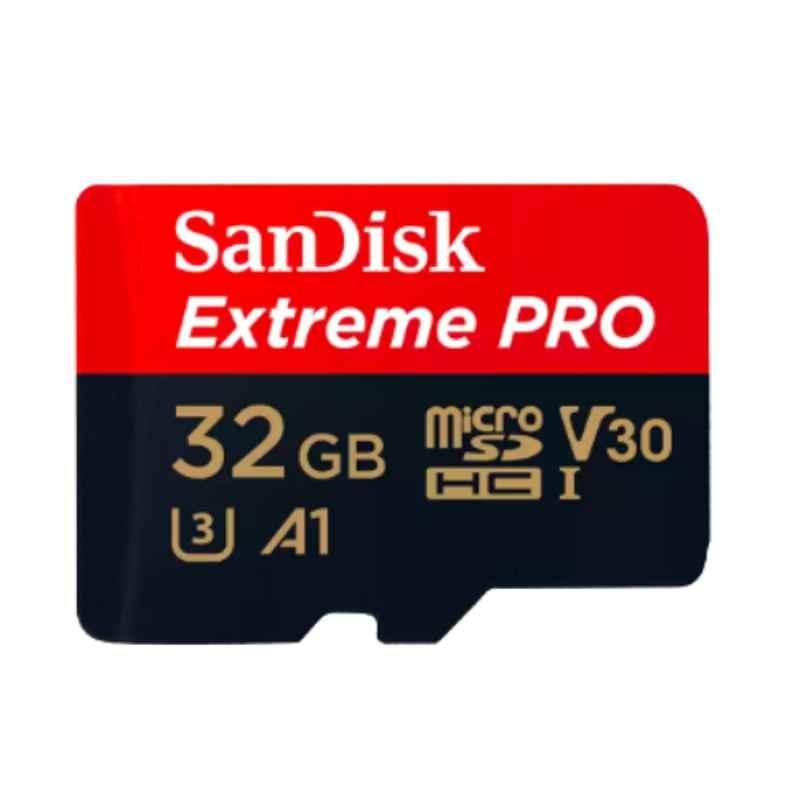 Sandisk Extreme Rescue Pro 32GB microSDHC Memory Card with Adapter, SDSQXCG-032G-GN6MA