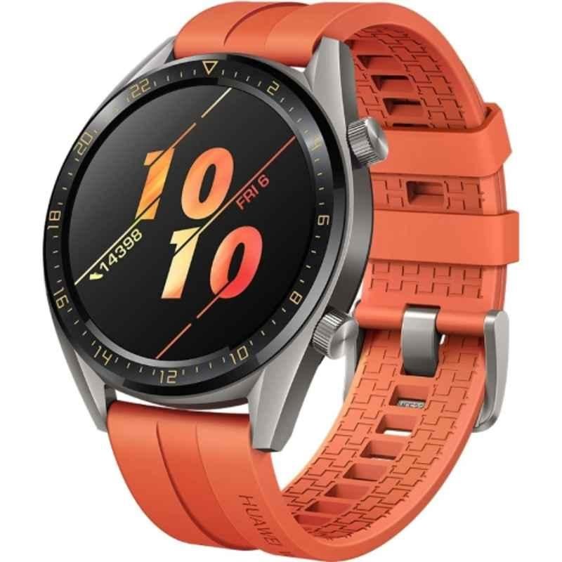 Huawei Watch GT Active 46mm Red Smart Watch, HUW-WATCH-GTACTIVE-REDORNGE