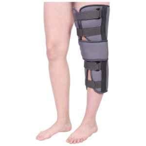 Buy Fidelis Healthcare Elastic Grey Long Knee Brace, FA012-1001