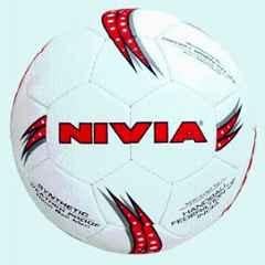 Nivia White & Red Men's Handball
