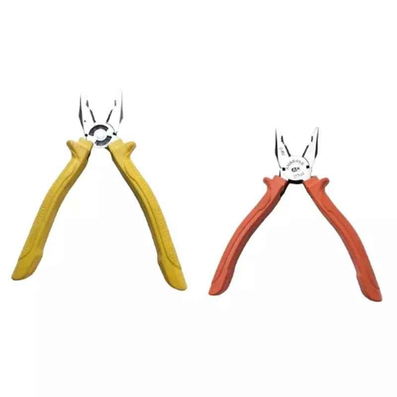 Sky Blue 2 Pcs 7.8 inch Lineman Plier Combo, SBE_PLIER_COMBO_MOD_01497