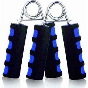 QUIT-X 8.3cm Blue & Black High Performance Heavy Duty Hand Fitness Grip