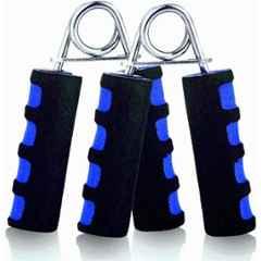 QUIT-X 8.3cm Blue & Black High Performance Heavy Duty Hand Fitness Grip