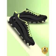 Nivia Airstrike Black Football Shoes for Men, FB-1229BK, Size: 4