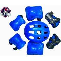 STYRKR Royal New Protective Guard Cycling Set 7-in-1 Medium Size 11-15 Year Cycling Helmet Kit Cycling Kit