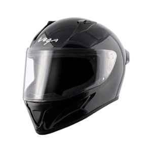 Vega Bolt ABS Black Full Face Helmet, VHBBDC, Size: M