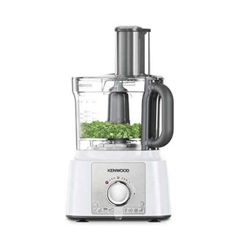 Kenwood MultiPro Express 1000W 3 Liter White Food Processor, FDP65400WH
