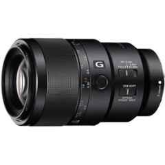 Sony SEL90M28G 90mm F2.8 Black Macro Zoom Camera Lens, SEL90M28G/Q