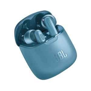 JBL Tune 220TWS by Harman Blue Truly Wireless Bluetooth In Ear Headphone with Mic, JBLT220TWSBLU